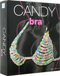 Edible Bra Made of Multicolored Candies