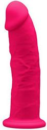 Thermo Reactive Silicone Dildo With Pink Density Double Memory 1