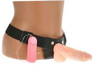 Strap-on Pleasure For Two With Vibration Natural Mokko Toys