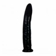 Dildo Realist Antonia Slim Jelly Black 17 Cm Passion Labs