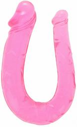 Dildo Double Realistic Heads Pink 30 Cm Passion Labs