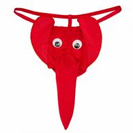 Sexy Panties Red Elephant Thong