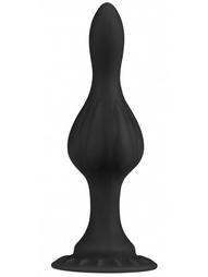 Anal Plug Bob Soft Plug Silicone Black 10.8 Cm