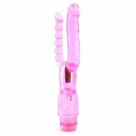 Linsey Pink Double Multispeed Vibrator