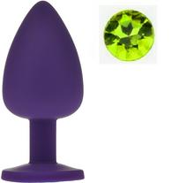Dop Anal Silicone Buttplug Large Mov/Verde Guilty Toys