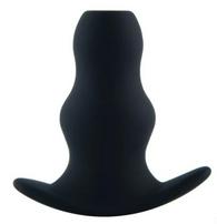 Dop Anal Dilatator, Silicon, Negru, 9.5 cm, Passion Labs
