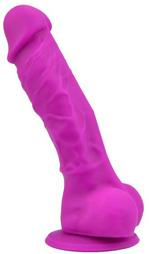 Dildo Realist Rowe, Silicon, Mov, 17 cm