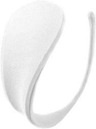 Bikini fara Bretele, Aspect Metalizat, Argintiu, S-L