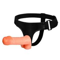 Strap-on Ultra Passionate Harness, PVC, Flesh, 18.5 cm