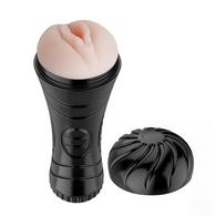 Masturbator Realistic Pussy, TPR, Natural, 24 cm