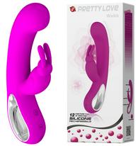 Pretty Love Webb Vibrator, 12 Vibration Modes, Silicone, USB, Pu