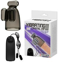 Stimulator Crystal Cap III, Multispeed, TPR, Grey