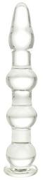 Wave Dildo, Clear, 17.5 cm, Passion Labs, Glass  Series collecti