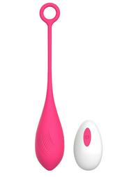 Vibrating Egg Belle, 10 Modes, Silicone, USB, Pink, 20.4 cm