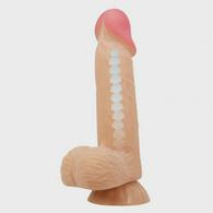 Realistic Dildo Sliding Skin, Lifelike Skin, Flesh, 20.6 cm