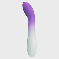 Bishop G-Spot Vibrator 30 Modes, Silicone, Purple/Whit