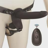 Strap-on for Women, Remote Control, 10 Vibration Modes, Silicone