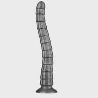 King Sized 10 Vibrating Modes, PVC, USB, Silver, 37 cm