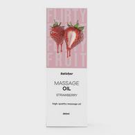 Massage Oil, Strawberry, 250 ml