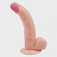 Casper Realistic Dildo with Suction Cup, PVC, Flesh, 21.2 cm