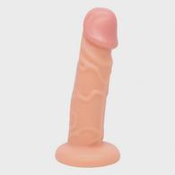 Steve Realistic Dildo with Suction Cup, PVC, Flesh, 17.1 cm, Gui