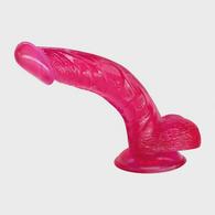 Mason Realistic Dildo with Suction Cup at the Base, Pink, 23 cm,