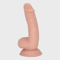 No.37 Realistic Dildo, Flesh, 17.9 cm