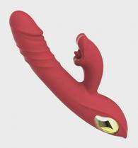 Thrusting Rabbit Vibrator, 10 Vibration Modes, 5 Thrusting Modes