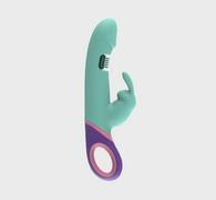 Lust Rabbit Vibrator, 10 Vibration Modes, 10 Stimulating Rotatio