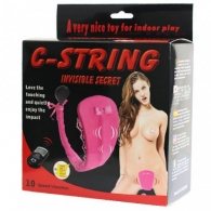 Αμαρτωλό μυστικό στρινγκ με δόνηση και ασυρματο τηλεχειριστήριο