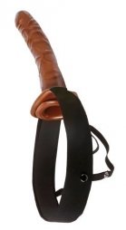 Pipedream FF Chocolate Dream Hollow Strap-On 25cm Brown
