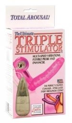 Calexotics Ultimate Triple Stimulator 5cm Pink