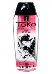 Shunga Toko Strawberry Flavored Water Based Lubricant 165ml