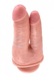 ΔΙΠΛΟ ΟΜΟΙΩΜΑ ΠΕΟΥΣ KING COCK DOUBLE PENETRATOR