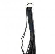 Handy Leather Whip Black