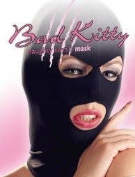 You2Toys Bad Kitty Head Mask Eyes & Mouth Black