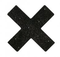 Cottelli Collection Titty Nipple Sticker Black