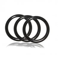 Σετ τριών σιλικονάτων δακτυλιδιών