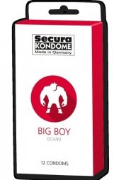 Secura Big Boy 60mm 12 condoms