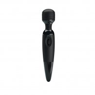 Power Wand Massager Black  25 cm