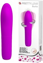 Pretty Love Burke Classic Rotating Vibrator 16cm Purple
