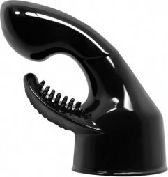 Προσθετικό ζελέ μανίκι δονητή wand για διπλή δόνηση στην κλειτορ