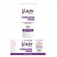 Κρέμα διέγερσης κλειτορίδας V-Activ Stimulation Creme Woman 50 m
