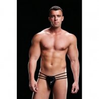 ENVY Low-Rise Wetlook G-String Black