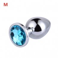 ΜΕΤΡΙΑ Πρωκτική Σφήνα Αλουμινίου με ΤΥΡΚΟΥΑΖ πετράδι