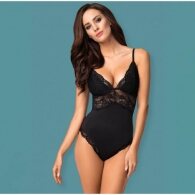 Obsessive Sensual Lacy Black Teddy