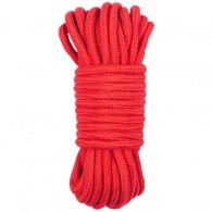 ΚΟΚΚΙΝΟ Βαμβακερό BDSM Σχοινί 10 ΜΕΤΡΑ
