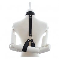 Body Harness Strap Restraints One Piece Neck Collar with Wrist C
