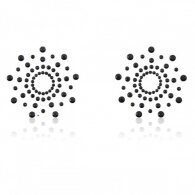 Naughty Toys Black Rhinestone Nipple Stickers