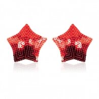 Καλύμματα Θηλών σε Σχήμα Αστέρι Κόκκινο